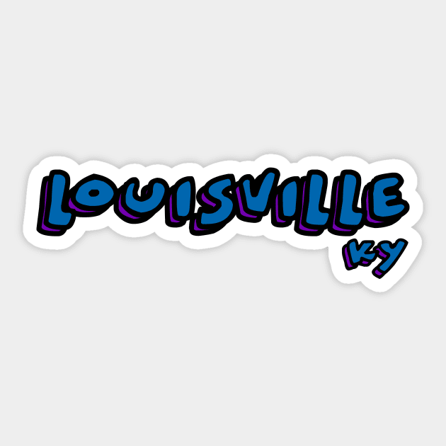 Louisville Sticker by eddien